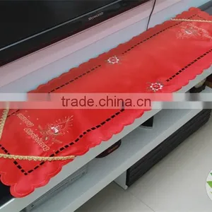 High Quality Cheap Modern Tablecloth Designs Wedding Embroidered Tablecloth thumbnail-2