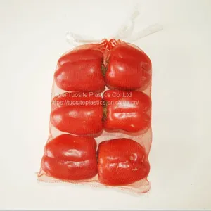 100% Virgin Polyethylene Mono Tubular Mesh Bag for Packing Vegetable Potato Mesh Sack thumbnail-2