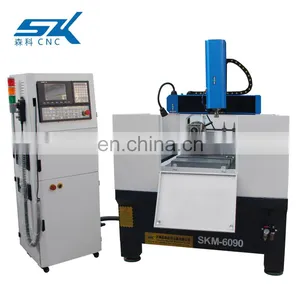 Automatic Tool Change Metal Marking Machine 3 Axis CNC Engraving Machine 6060 6090 thumbnail-4
