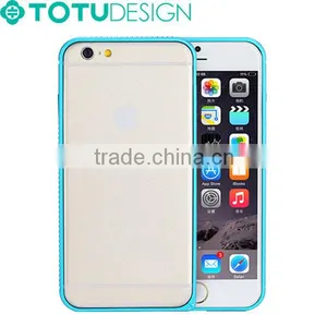 Hot Sale Bulk Shine Diamond Aluminum Case for IPhone 6 Bumper Case thumbnail-1