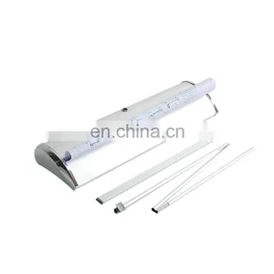 Luxury Wide Base Roll up Banner Stand (aluminum+Magnet Cover,double Oxford Bag,electroplating Cover) thumbnail-1
