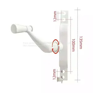 Good Quality Window Crank Operator for Rolling Jalousie Aluminum Alloy Window Operators thumbnail-2