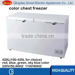450L Big Capacity Chest Freezers, Horizontal Freezer Room thumbnail-1