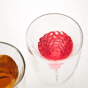 Household High Borosilicate Double Glass Cup High Temperature Resistant Wave Cup thumbnail-4