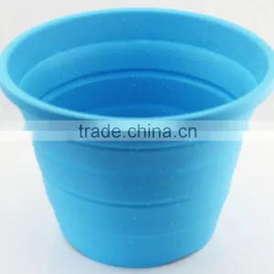 Hot Selling Silicone Collapsible Folding Water Bucket thumbnail-2