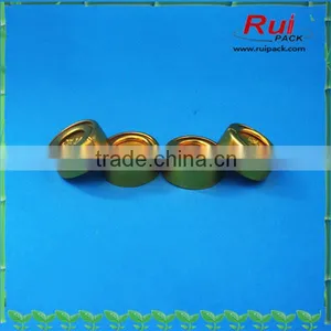 Crimp on Golden Oral Liquid Bottle Cap,crimp on Aluminum Cap for Oral Liquid Glass Bottle thumbnail-1