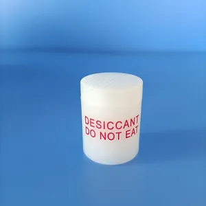 Pharmaceutical Grade Canister Cylinder Silica Gel Desiccant 3g Moisture-proof Into Plastic Capsule thumbnail-1