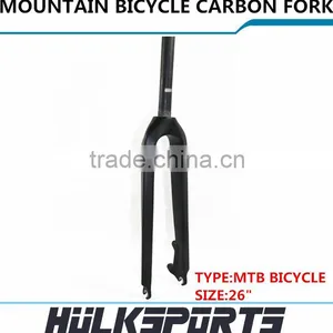 High Quality Cheap DISC Carbon Fork 26ER Carbon MTB Bicycle Mountain Bicycle Fork thumbnail-1