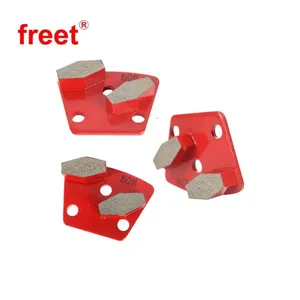 Metal Bond Trapezoid Concrete Floor Grinder Diamond Tools Grinding Plate Block thumbnail-2