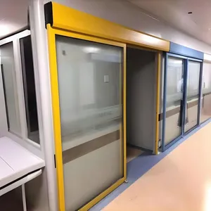 Automatic Airtight Door Hermetic Door Hospital Hermetically Sealed Glass Sliding Door thumbnail-1