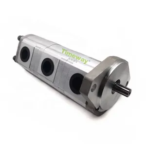 Hydraulic Gear Pump KRP4-12-12-12 Triple Pump Gear Oil Pump Customizable High Quality thumbnail-5