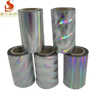 15mic/17mic TRANSPARENT BOPP Hologram Thermal Lamination Film for Board Packaging thumbnail-4