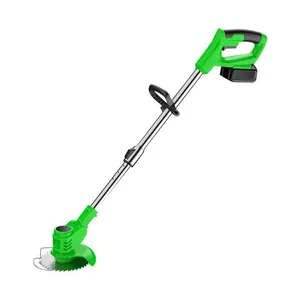 Cordless Electric Grass Trimmer, Lithium Battery Powered, Portable Handheld Weed Eater, Multi-Functional Home Garden Lawn Mower thumbnail-1