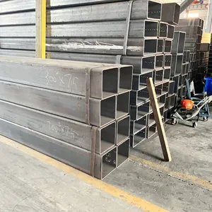 Hot Rolled Carbon Steel Square Pipe Black Steel Tube for Construction thumbnail-5