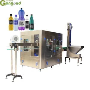 Automatic Pet Bottle Natural Drinking Water Bottling Line Mineral Pure Complete Plant Soft Drinks Water thumbnail-4
