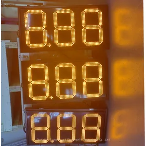 IP65 Outdoor Gas Station Price Led Sign Board Oil Price Display Screen thumbnail-2