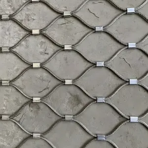 304 Stainless Steel Cable Net, 4mm Cable, 40x40mm Opening, UV Resistant, Standard Compliant thumbnail-5