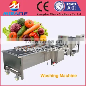 Hign Pressure Air Bubble Fresh Fruits Cleaning Washing Machine for Sale thumbnail-2