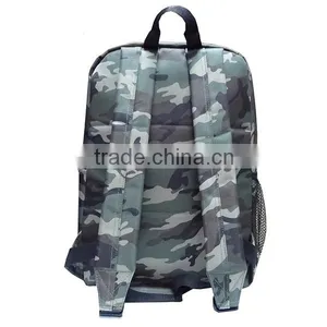 Military Soldier Green Camouflage 600D Polyester Large Backpack for Men thumbnail-3