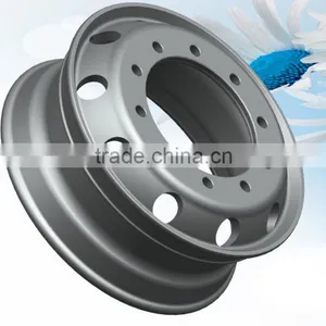 UK Truck Alloy Wheels Hot Sales 19.5 Inch Wheels thumbnail-1