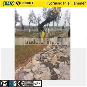 Wood Steel Stone Hydraulic Pile Driver for Excavator thumbnail-1