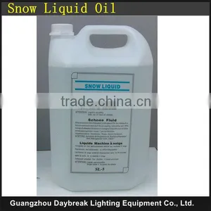 Stage Effect Snow Machine Liquid Snow Oil 5Liter per Bottle thumbnail-1