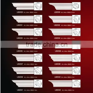 Factory Price--PU Plain Cornice Moulding thumbnail-1