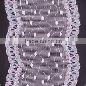 2016 New Scalloped Design Dot Lace for Autumn and Winter Clothes thumbnail-1