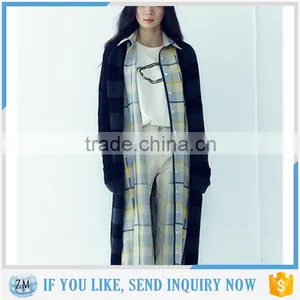 Round Collar Woolen Sweater Designs for Ladies for Ladies thumbnail-1