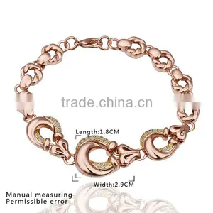 2016 New Hot Sale Custom Luxurious 18K Gold Plated Bracelet thumbnail-5