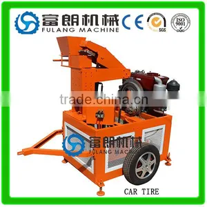 FL1-20 Compressed Earth Interlocking Brick Machine Price in India for Building Machinery thumbnail-1