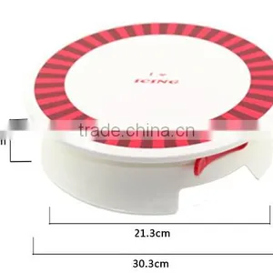 AN180 ANPHY Cake Turntable Maker PP Material Round Max 12'' Square Max 9'' PP 30.3*8.0cm Noise Free Lockable Easy Clean STOCK thumbnail-2