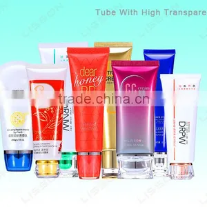 BB Cream Plastic Tube With Acrylic Cap Cosmetic Tube thumbnail-1