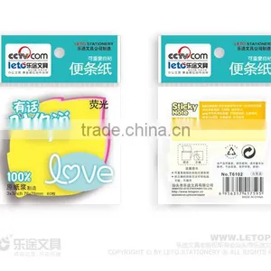 3*3 Inch Shaped Sticky Notes Sticky Note Pad for 3 Layer 6102 thumbnail-5