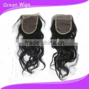 Free Parting Lace Closure, Fashion Curly, Nautral Color thumbnail-1
