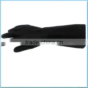 New Design Industrial Black Rubber Glove thumbnail-4