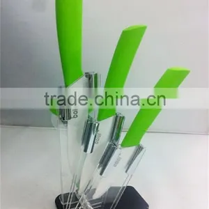 Ceramic Knife With Acrylic Block for Kitchen thumbnail-1