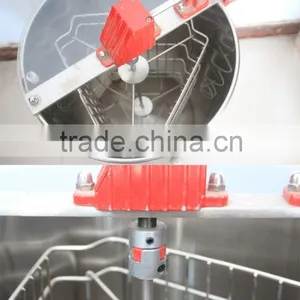 3 Frame Manual Honey Extractor,Manual Honey Extractor, Bee Equip Stainless Steel Honey Extractor for Apiculture thumbnail-2