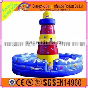 Kids Used Small Inflatable Rock Climbing Wall For Sale thumbnail-1