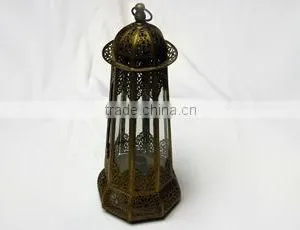 Moroccan Copper Lantern thumbnail-1