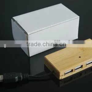 Wood 4 Port Usb Hub thumbnail-1