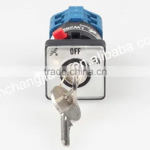 LW26S-10 CE Certificate Change Over Key Switch thumbnail-2