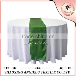 Cheap Wedding Plain Satin Table Runner thumbnail-1
