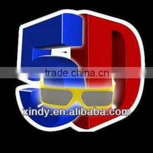 5d Cinema /5d Simulator /5d Theater 7d Cinema Outdoor Game thumbnail-1