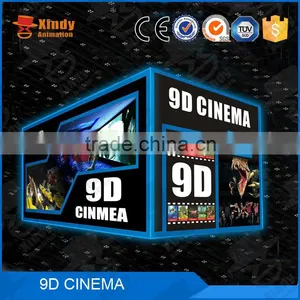 Mobile Simulator 4d 5d 6d Theater 7d Cinema 9d Simulator 12d X-rider thumbnail-1