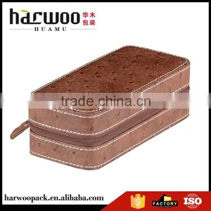 New Coming Good Quality Logo Engraving Rectangle Leather Watch Box From China Supplier's Choice thumbnail-1