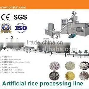 Single Screw Extruder Automatic Nutritional Rice Processing Machinery thumbnail-1