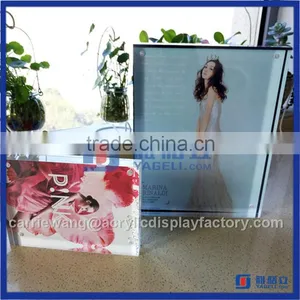 20 mm High Clear Factory Family New Style Acrylic Photo Frame 2016 thumbnail-1