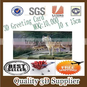 Guangzhou Lifeng 4.3 Inch Paper Video Card,3d Greeting Card thumbnail-1