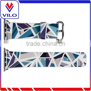 Factory Price Genuine Leather Watch Strap For Apple Watch Wrist Band thumbnail-5